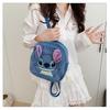 Korean Style Cute Bear Plush Crossbody Handbag for Girls