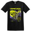 I Prevail Metal Band T-Shirt Neongelb Lila Anatomie Kunst Grafik Unisex T-Shirt