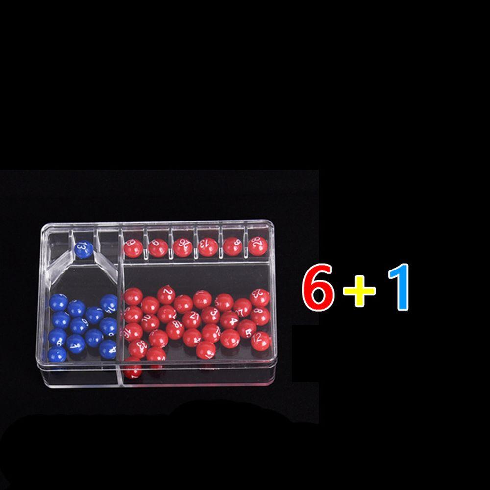 Jackpot Easy Read Numbers Number Picking Machine Shake Balls Ball Lucky Lottery Toy Bingo Games