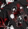 Anime Tshirt Manga Enthusiast Tshirt Patterned Tshirt Men and Women Summer Cotton Loose and Fashionable Short Sleeved Top