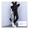 [G-tiamo] Jersey Top and Bottom Set Women's Sweat Room Wear Setup Sports Loungewear Sweatshirt Hood 01