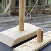 Wooden Balance Throwing Ring Hook Double Interactive Competitive Games