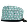Turban Scrub Caps for Beauty Salon Comfortable Doctor Nurse Surgeon Hat for Hospital Staff Printed Working Hat for Bakery