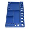 RC Screwdriver Tool Storage Rack Prevent Slip Aluminum Alloy Magnetic RC Socket Screws Tray Organizer Tool Holder for 1