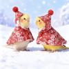 Warm Cockatiel Outing Coat Breathable Parrot Cape Cloak Winter Parrot Cloak  Tiger Skin Parrot