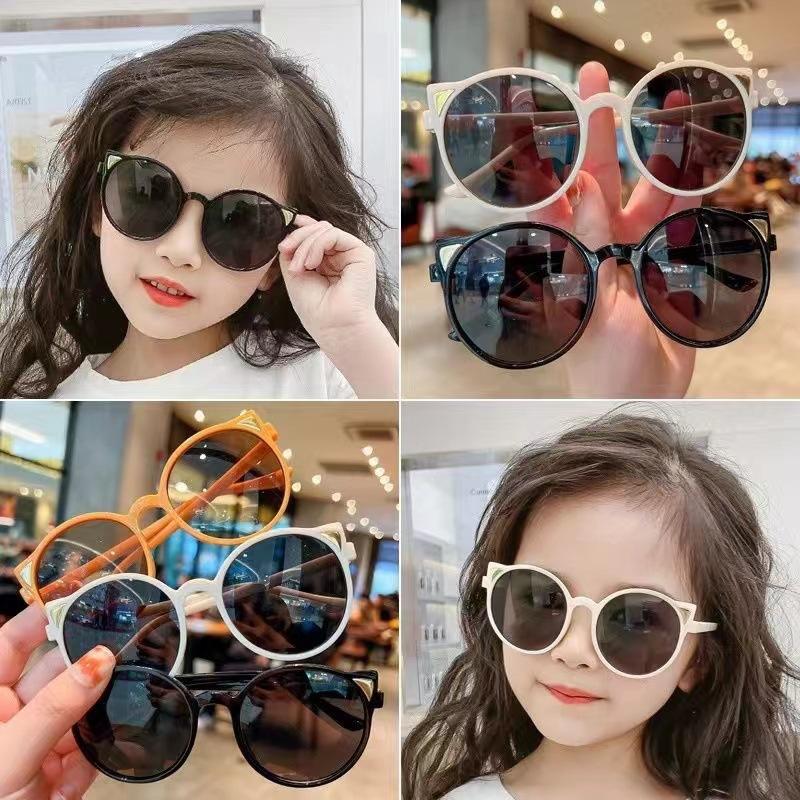 Uv400 Children'S Sunglasses Cute Fashion Trendy Baby Glasses Do Not Hurt The Eyes Girls Uv Protection