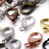 100pcs/lot Lobster Clasps For Bracelets Necklaces DIY Hooks Chain Closure Accessories For Jewelry Making Findings