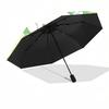 1pc Pochacco Teatime Fun Automatic Folding Umbrella - Portable 3-Fold Design with 8-Bone Iron Frame, Perfect for Outdoor Use, Festive Gifts, Fans, Tra