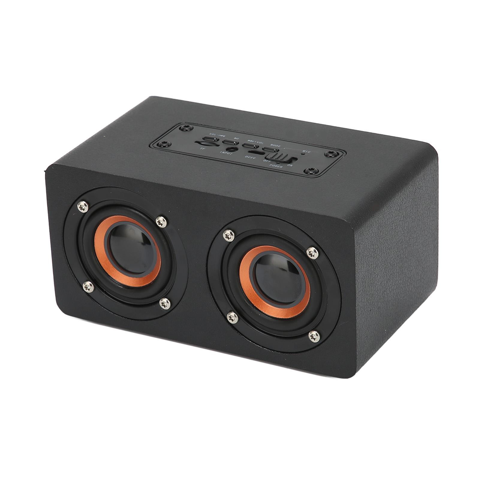 

Bluetooth-динамик Стильный многофункциональный Bluetooth-динамик из искусственного дерева для домашней вечеринки KTV