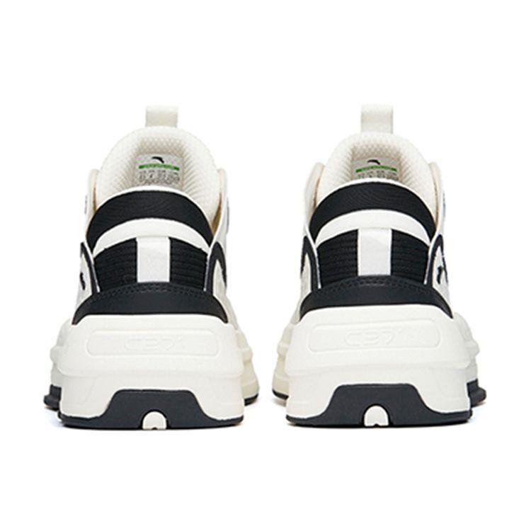 Anta C37 2.0 Lightweight Durable Low-Top Sneakers Women Sneakers White Black 922228082-4