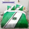 Hannover Football Club  Pattern Bedding Quilt Set  Home Decoration  Gift (1 * Duvet Cover + 2 * Pillowcase  Without Core)