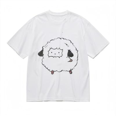 Women's Comfortable Breathable Comfy Classic T-Shirt Adorable Animal Graphic Tee
