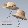 Western Cowboy Sun Hat: Women's Summer Outdoor Climbing, Hiking, Wide Brim Fishing & Camping Protection for Men & Women.