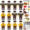 Creative Series of Royal Guard Soldier Figurine Building Blocks Toys