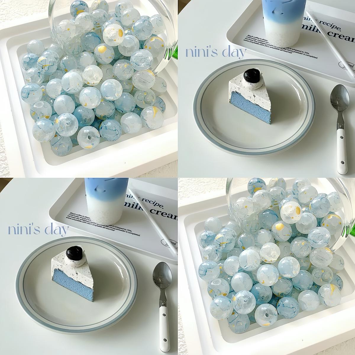 

10 мм Лэмпворк ручной работы, отдельные бусины: Идеально для изготовления браслетов, ожерелий и аксессуаров своими руками