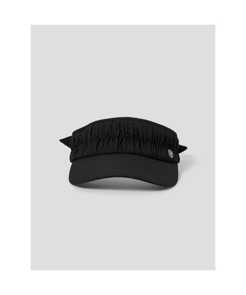 Binpolaegseseoli Women'S Shirred Sun Visor - Black