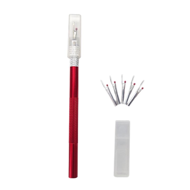 Seam Rippers for Sewing, Handy Stitch Tool Hem Ripper Sewing Tools with Replacement Heads for Opening Removing Seams