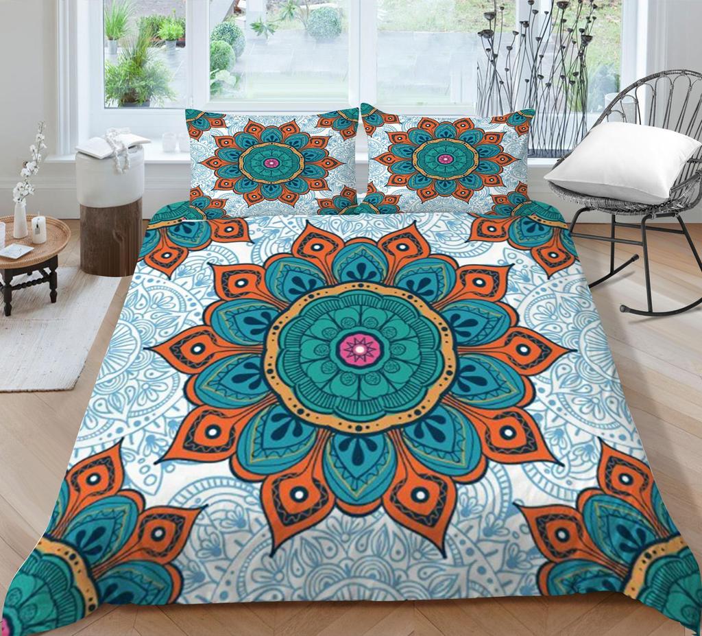 Boho Duvet Cover Set Bedding Set Cover Boho Style Boho Home Bedding Set Man Woman Single Double Size Bed Clothes