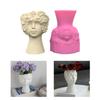 Silicone Flower Vase Molds Concrete Molds Artistic Human Figure Shape Silicone Planter Molds Succulent Planter Molds