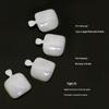 Natural Full-Cover Toenail Tips, No-Trace False Nails, Natural Color, 500 Pieces