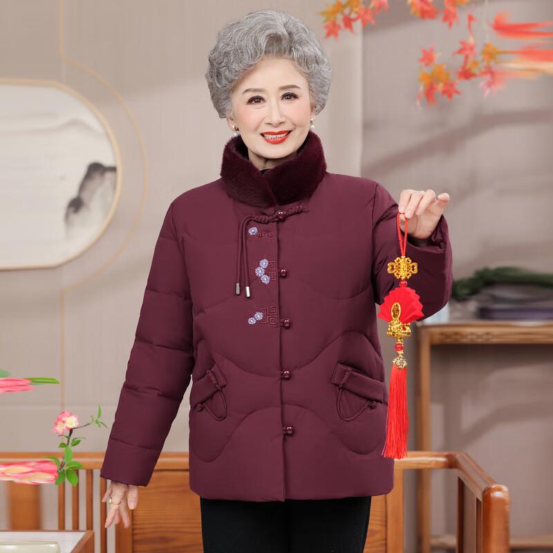 Ronghua Women's Mid-Aged & Elderly Winter Down Jacket