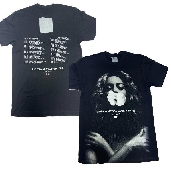 BEYONCE The Formation World TOUR 2016 TEE BLACK TSHIRT OFFICIAL unisex NEW Unisex T-Shirt S