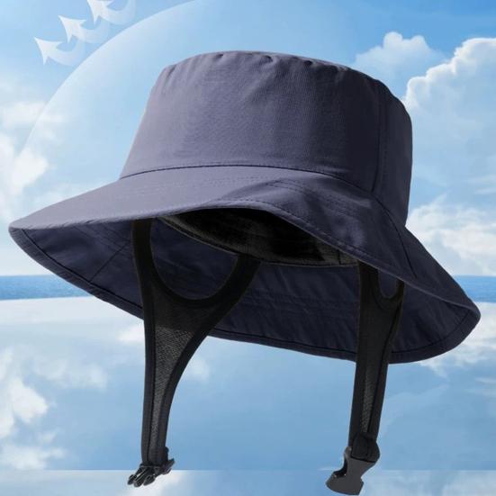 Women Summer Fisherman Hat Breathable Large Brim Sun Protection Hat Hiking Traveling Outings Daily Wear