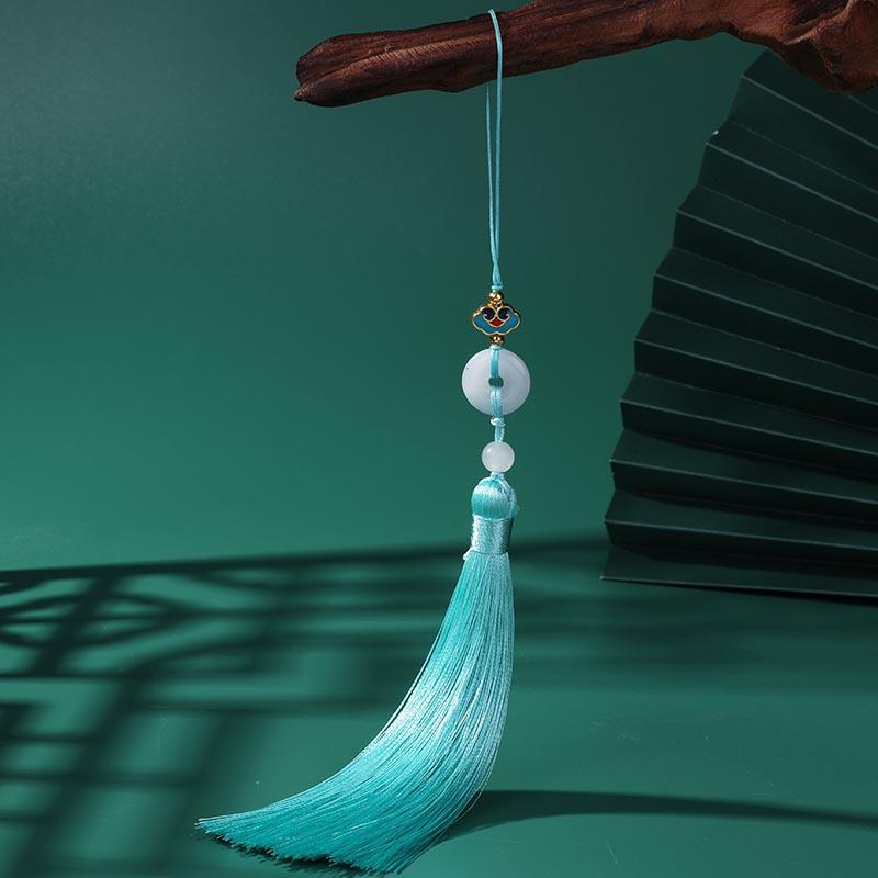 

Благоприятное облако, подвеска-кисточка в виде пряжки мира: Украшения и бусины в китайском стиле для костюма юбки с лошадиным лицом DIY