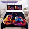 3pcs boxing Bedding Set Duvet Cover Closure Includes 1 Duvet Cover & 2 Pillowcases, Soft and Comfortable for All Seasons.