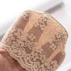 Breathable Fabric Invisible Socks Lace Design Non-Slip Socks Transparent Low Cut Socks  Summer Wear