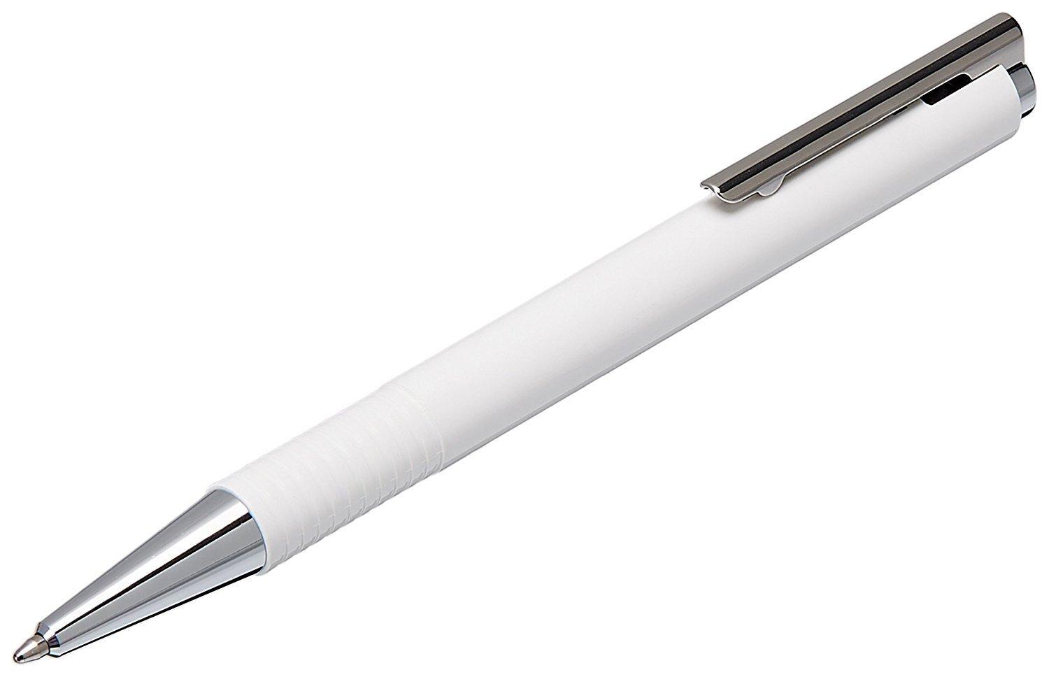 LAMY Ballpoint Logo Officially Imported Pen, Oil-Based, Plus, White, L204MPL-WT, белый