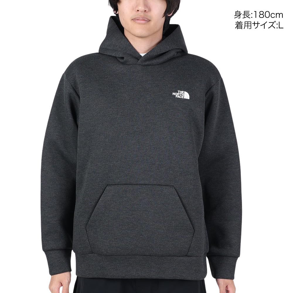 The North Face Tech Air Sweat Wide Mixed XL Men's Hoodie, Stretch, Anti-Static, Charcoal, (FW23)