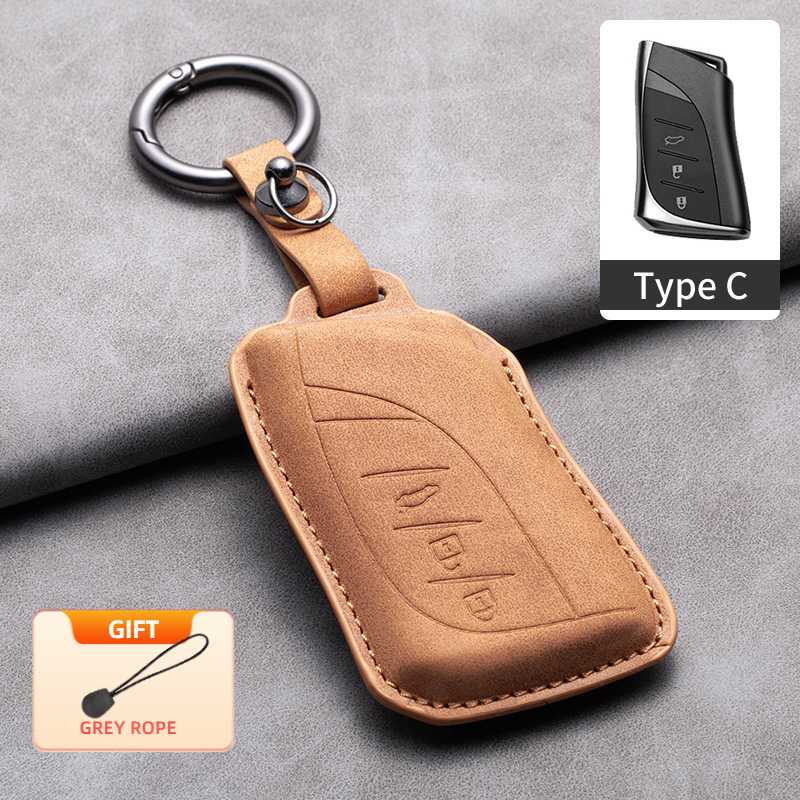 Car Key Case Cover For Lexus NX ES UX US RC LX GX IS RX 200 250h 350h LS 450h 260h 300h UX200 Leather Keychain Shell Accessories