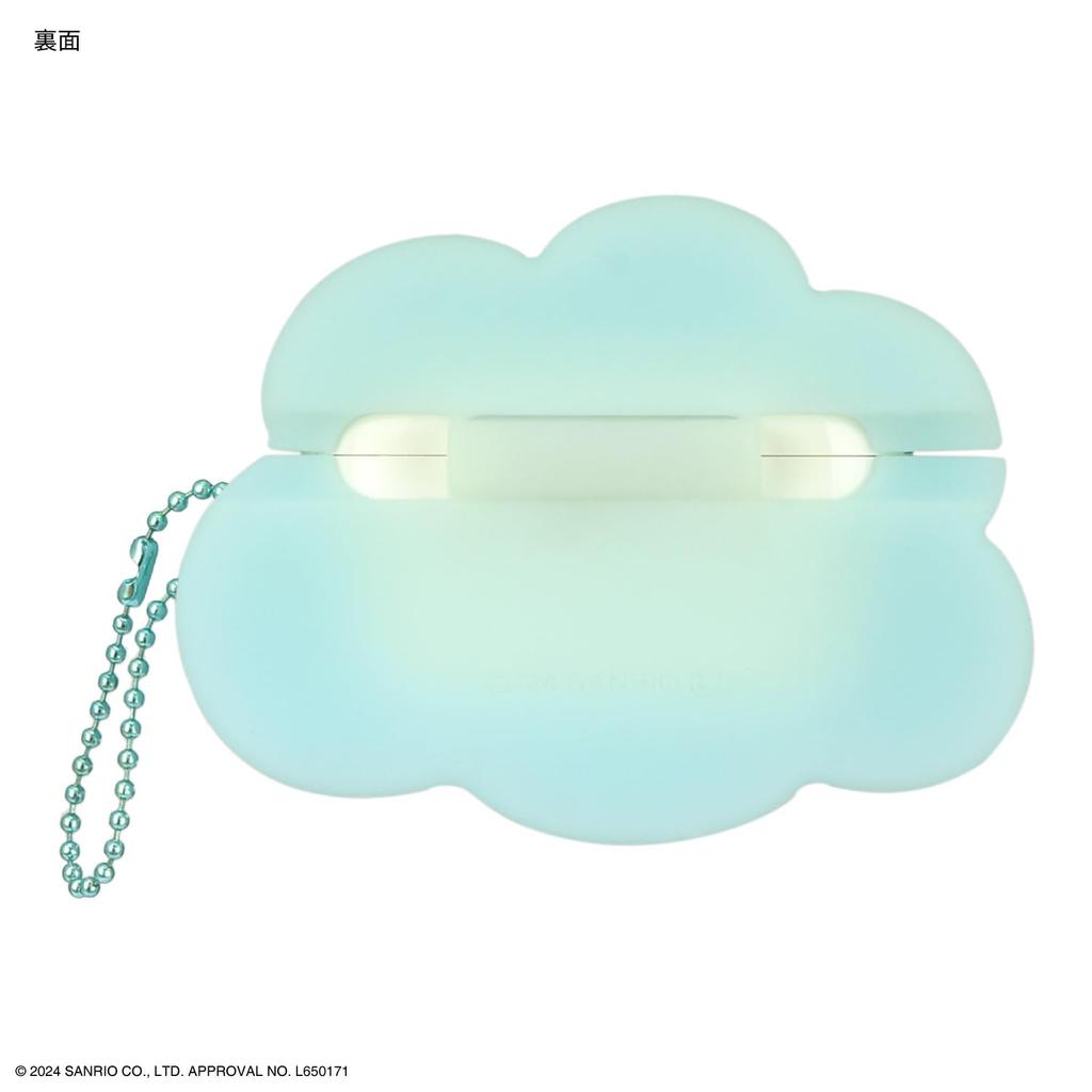 Gourmandies Sanrio Characters Silicone Case for AirPods Pro (2nd Generation)/AirPods Pro, Cinnamoroll, SANG-425CN