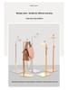 Stainless Steel Adjustable Multi-functional Bag Display Stand for Clothing Stores - 2025 New Style