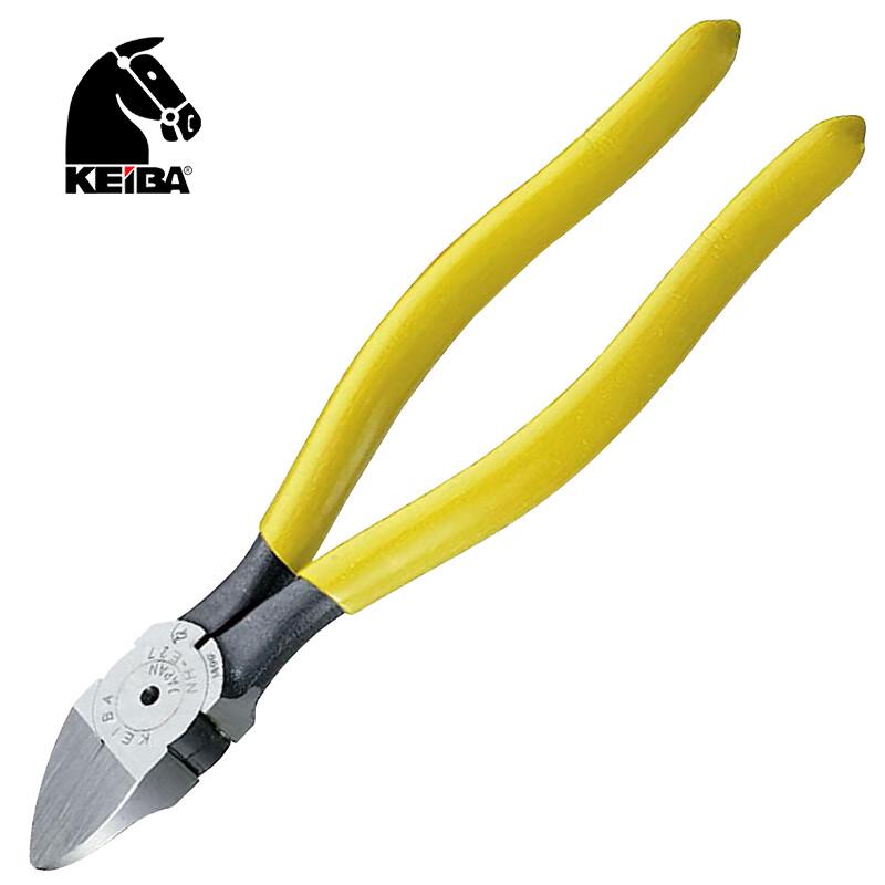 KEIBA 6-inch Carbon Steel Diagonal Cutting Pliers