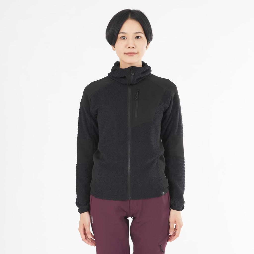Millet Sport Fleece Through Warm Hybrid Jacket MIV03129 Size L [Unisex] Black-Noir (New Logo)