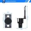 Universal Car Cup Holder Phone Device Stand With Variable Height For 4.7-12.9inch Units With Water Container