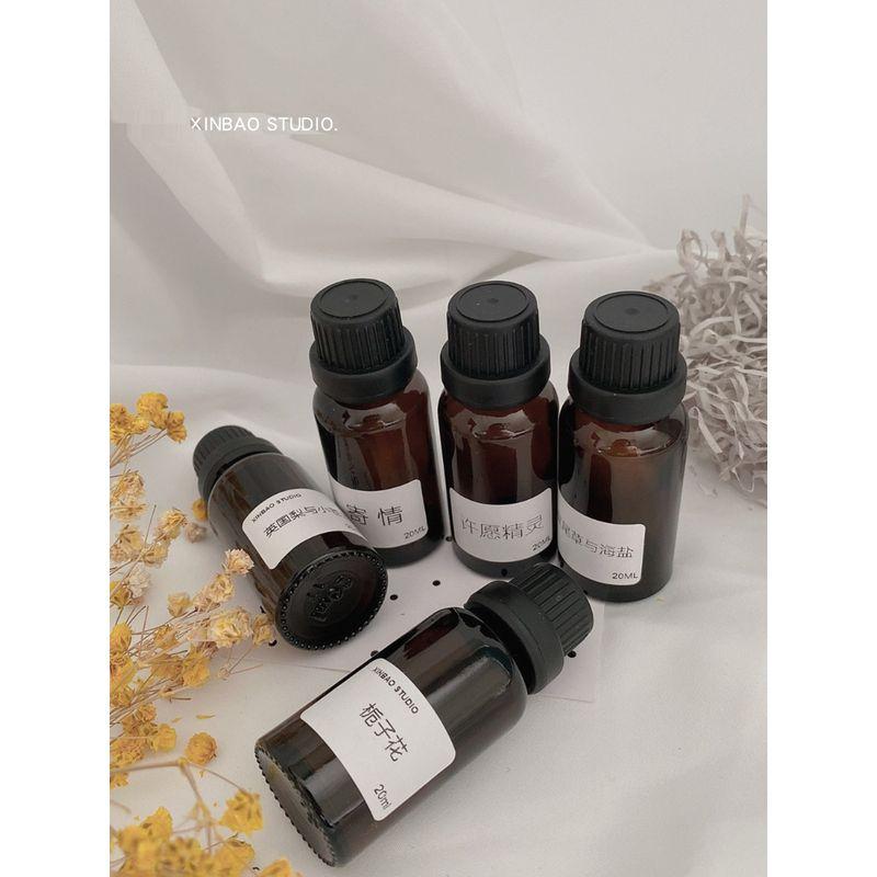

Special Car Aromatherapy Oil Replenisher Car Perfume Bottle Pendant Fragrant Stone Domestic Aroma Diffuser with Dropper Sage and Sea Salt 20ml