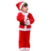Fleece Children's Christmas Clothes Hat Kids Cosplay Clothes  Boys Girls