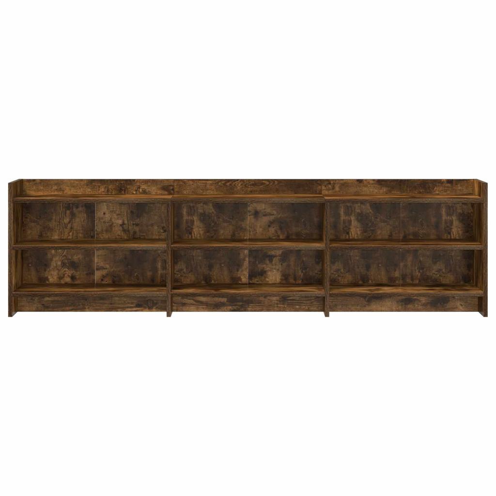 TV Cabinet 168 x 33 x 47 cm Smoked Oak Wood Based Material