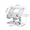 Desktop Phone Tablet Holder, 360 Degree Rotating Folding Model, Multifunctional Lazy Person Holder, Universal Electronic Device Holder