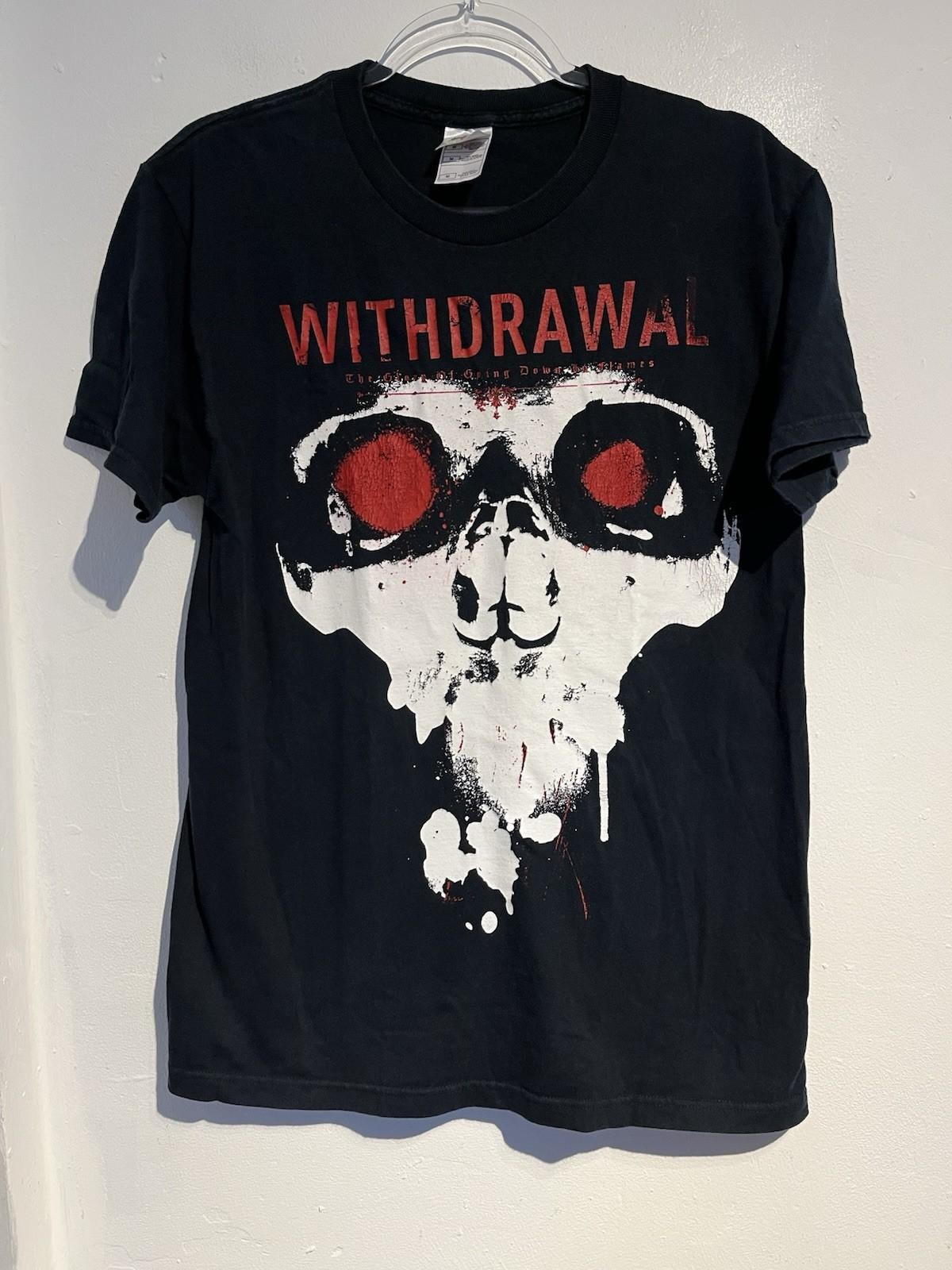 Vintage Withdrawal Shirt Metalcore Hc Hxc Hardcore All Out War Integrity Unisex T-Shirt S