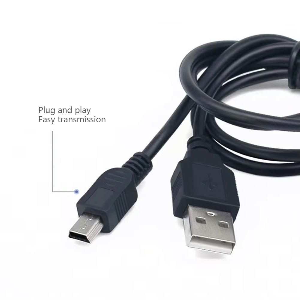 0.8/0.5M USB Cable V3 A Male To Mini B 5 Pin T Port MiniUSB for Devices MP3 MP4 Camera Mobile Phone HardDisk Computer