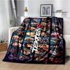 3D game tekken8 Printed blankets picnic blanket Warm blankets Flannel Soft Cozy Blanket Home travel blanket Birthday Gift