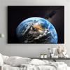 Galaxy Stars Posters And Prints On Canvas Astronaut's Planet Hole Space Painting Universe Earth Wall Home Ation Picture