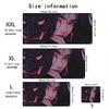 Mask anime girl Mouse Pad Large Computer Office Game Table Mats XXL Rubber Anti-slip Gaming Keyboard Mousepads Long Desk Pads