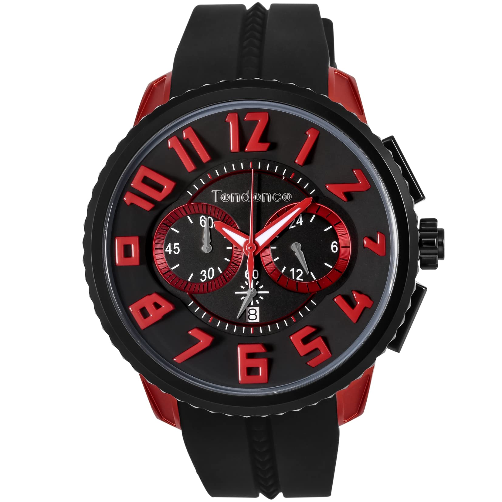 

[Tendence] Watch Altec Gulliver Altec Gulliver Red Dial Aluminum Mineral Glass Quartz 51MM Watch TY146002 Men s Black [Item]