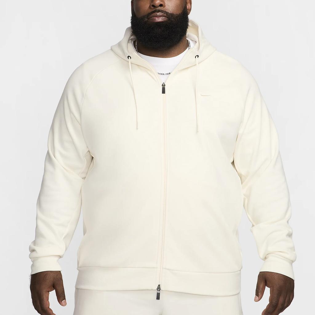 Nike Primary Dri-FIT UV Full-Zip Versatile Hoodie Men Hoodies Light-Ivory FZ0967-110