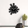 Acrylic wall clock with digital scale, rectangular splicing, silent home wall decoration, modern minimalist style clock